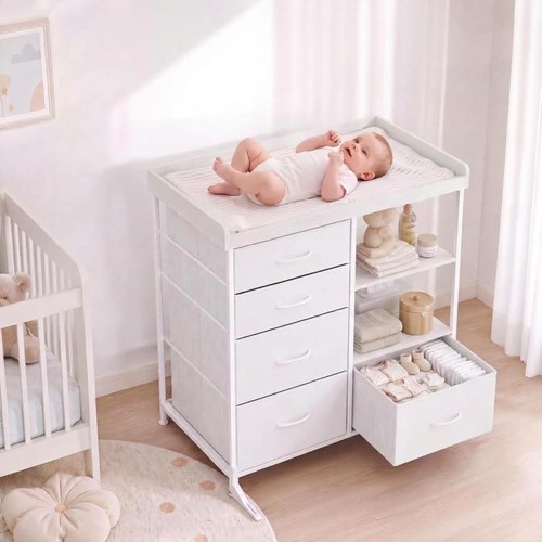 Heavy duty wood - wood, 5-drawer