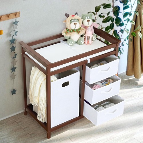 Baby changing table wooden - table,