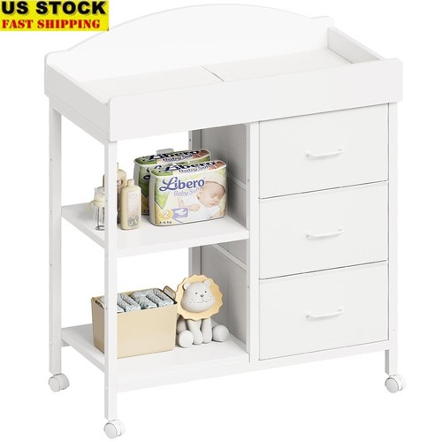 Baby changing table storage - baby, w/